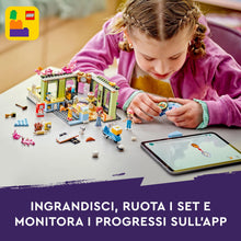 Carica l&#39;immagine nel visualizzatore di Gallery, LEGO Friends Caffè di Heartlake City, Giochi Didattici per Bambine e Bambini da 6 Anni, Negozio Giocattolo da Costruire con 3 Mini Bamboline, Cane, Caffetteria e Pasticceria, Idee Regalo 42618