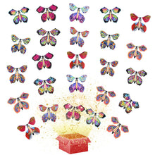 Carica l'immagine nel visualizzatore di Gallery, TSHAOUN 25 Pezzi Magico Volante Farfalla, Giocattoli Farfalla Volante, Magici Flying Butterfly, Bambini Farfalla Sorpres