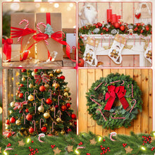 Carica l'immagine nel visualizzatore di Gallery, Naler Addobbi Decorazioni Albero di Natale Particolari, 12pz Bastoncini di Zucchero Natalizi in Plastica per Natale Decorazioni Casa