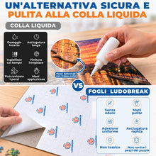 Carica l'immagine nel visualizzatore di Gallery, Colla per Puzzle 1000 e 2000 Pezzi – Fogli Adesivi per Puzzle LudoBreak
