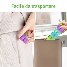 Carica l'immagine nel visualizzatore di Gallery, Opret Portapillole Settimanale 7 Scomparti ITALIANO da Viaggio