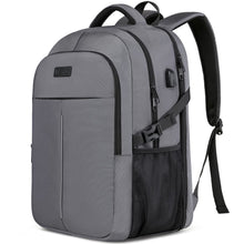 Carica l'immagine nel visualizzatore di Gallery, Zaino per computer portatile uomo, grande lavoro, 17,3 pollici, scuola, porta ricarica USB, business, viaggi