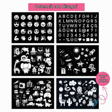Carica l'immagine nel visualizzatore di Gallery, BONNYCO Lavagna Luminosa per Bambini Rosa A4 e A5, 6 Stencil e 2 Penne Spia
