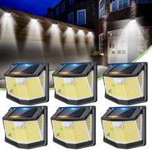 Carica l'immagine nel visualizzatore di Gallery, Luci LED Solare Esterno Giardino - 248 LED Luce Esterne con Pannello Solari