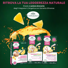 Carica l'immagine nel visualizzatore di Gallery, L'Angelica Integratore Ananas Plus Gambe Leggere, Drenante per Favorire la Circolazione, Integratore Anti Cellulite Dren