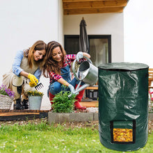 Carica l'immagine nel visualizzatore di Gallery, Garden Stand Up Composter,Contenitore per Compost Giardino,Compostiera Domestica,Moderna Mini Compostiera Rapida, Compos