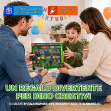 Carica l'immagine nel visualizzatore di Gallery, 36 Pezzi Figure Magnetiche e Blocchi Magnetici,12 Action Figure &amp; 24 Cubi Magnetici con Motivi da 2 cm,Articolazioni a 3