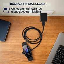 Carica l'immagine nel visualizzatore di Gallery, kwmobile Cavo Caricabatterie Compatibile con HONOR Band 5/4 / 3/3 Pro / 2/2 Pro Cavo - Carica Batterie USB Smartwatch - 