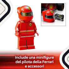 Carica l'immagine nel visualizzatore di Gallery, LEGO Speed Champions Auto da Corsa Ferrari F1 SF-24 - Giocattolo da Collezione con Minifigure Formula 1 - Giochi di Natale per Bambini da 10 Anni o per Adulti Fan degli Sport Automobilistici 77242