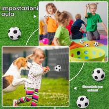 Carica l'immagine nel visualizzatore di Gallery, Mini palline sportive, 5 cm, mini palloni da calcio, in schiuma antistress, per bambini e adulti