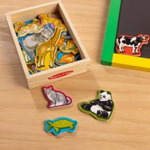 Carica l'immagine nel visualizzatore di Gallery, Melissa &amp; Doug Magneti Bambini - Gioco Calamite Educativo in Legno per Lavagna Magnetica, Calamite per Frigorifero, Rega