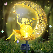 Carica l'immagine nel visualizzatore di Gallery, TZEKING Lampade Solari da Giardino,Luci Solari da Giardino Decorative,La Lampada Solare per Esterni/Fata dei Fiori,Imper