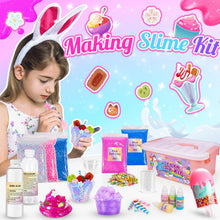 Carica l'immagine nel visualizzatore di Gallery, Adeokay Slime per Bambini, Giochi Bambina 6 7 8 9 10 11 12 Anni Femmina Fruit Slime Fluffy Regalo Bimba 6-12 Anni Femmin