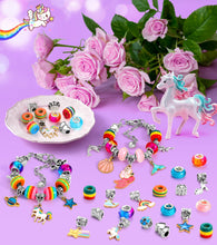 Carica l'immagine nel visualizzatore di Gallery, Tomylv Kit per Fare Braccialetti, Regalo Bambina 7 Anni Crea Braccialetti Bambina Braccialetti Bambina Kit Braccialetti Fai Da Te Bambina Giochi Bambina 5-12 Anni Femmina Idee Regalo Natale Regalo