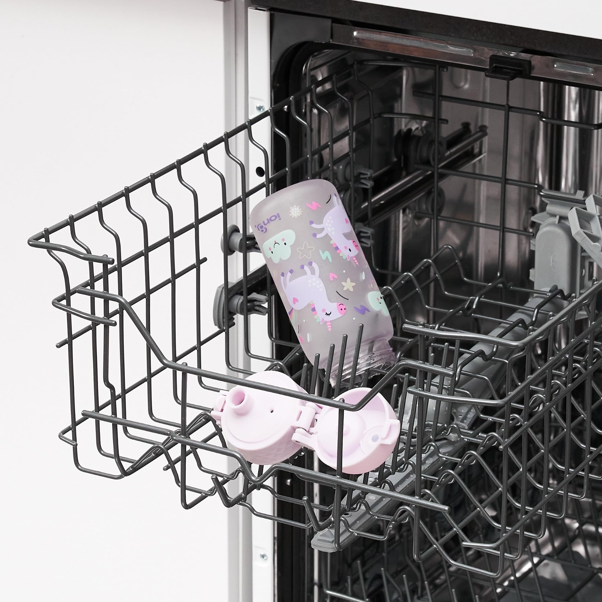 Ion8 Borraccia Per Bambini, 350 Ml, A Prova Di Perdite, Facile Da Aprire, Serrat