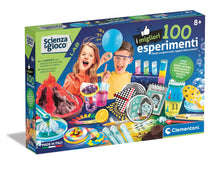 Carica l'immagine nel visualizzatore di Gallery, Clementoni Scienza e Gioco Lab - I Migliori 100 Esperimenti, Laboratorio di Scienze Bambini 8+ Anni per Scoprire Discipline Come Chimica, Fisica, Botanica, Gioco Made in Italy, Lingua Italiana, 19395