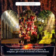 Carica l'immagine nel visualizzatore di Gallery, Candele a LED per cimiteri e chiese candele a batteria con effetti fiamma oscillante resiste pioggia sole durata 210 gio