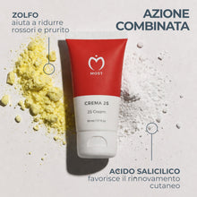 Carica l'immagine nel visualizzatore di Gallery, MOST - Crema 2s con Acido Salicilico e Zolfo, Crema Viso e Corpo Controlla Rossori e Prurito, Attenua Sfoghi da Stress, 