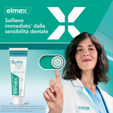 Carica l'immagine nel visualizzatore di Gallery, Elmex - Dentifricio Sensitive Professional Whitening 75ml (Consegna in 48 Ore), Dentifricio per Denti Sensibili, Sbianca