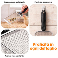 Carica l'immagine nel visualizzatore di Gallery, Okköbi Paletta per Pollaio, Set da 2 Setacci per Sabbia e Lettiera