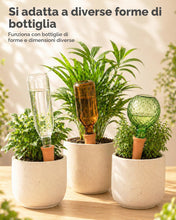 Carica l'immagine nel visualizzatore di Gallery, Bamworld Picchetti Autoirriganti Terracotta 6 Pezzi, Dispositivi Irrigazione Piante, Irrigatori Automatici per Vasi Inte