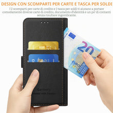 Carica l'immagine nel visualizzatore di Gallery, Ganbary Cover Compatibile con Honor 600 Smart, Premium Pelle PU Flip Libro Custodia [Protezione Completa] [Slot per Sche