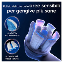 Carica l'immagine nel visualizzatore di Gallery, Oral-B Testine di Ricambio iO Series Gentle Care, Testine Rotonde Originali, per Gengive Sensibili, 3