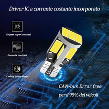 Carica l'immagine nel visualizzatore di Gallery, Xnourney 194 T10 168 2825 W5W LED Lampadina, Estremamente Luminosa 12V 11SMD LED Lampadina Utilizzata per Automobili Camion Interior Dome Map Door Courtesy Targa Luci Bianco (10pcs / pack)