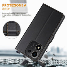 Carica l'immagine nel visualizzatore di Gallery, Ganbary Cover Compatibile con Honor 600 Smart, Premium Pelle PU Flip Libro Custodia [Protezione Completa] [Slot per Sche