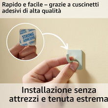 Carica l'immagine nel visualizzatore di Gallery, DEKAZIA® Set 4 Ganci Appendiabiti Bambini Colorati, Attaccapanni da Parete