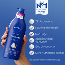 Carica l'immagine nel visualizzatore di Gallery, NIVEA Crema Corpo Nutriente, 500 ml