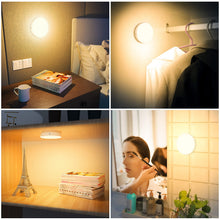 Carica l'immagine nel visualizzatore di Gallery, Ferswe luce armadio LED, 3000K ricaricabile con batteria grande da 1000 mAh, luci da attaccare per armadio, armadio, sca