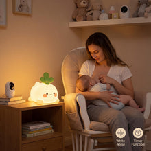 Carica l'immagine nel visualizzatore di Gallery, OHAANYY Lampada Notte Silicone Panda LED Ricaricabile Sfumatura 7 Colori