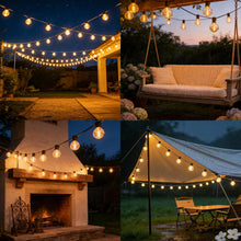 Carica l'immagine nel visualizzatore di Gallery, Catena Luminosa Esterno 20M, Impermeabile Luci da Esterno Giardino, LED Lampadine da Esterno Giardino Dimmerabile con Te
