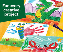 Carica l&#39;immagine nel visualizzatore di Gallery, CRAYOLA Lavabilissimi - 10 Tempere Lavabili per Bambini, Confezione da 10 Barattolini da 59 ml, Età Consigliata: da 3 Anni, per lavoretti e decorazioni, per dipingere in sicurezza