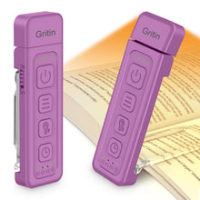 Carica l'immagine nel visualizzatore di Gallery, Gritin 2026 2a Gen Luce per Lettura Libri a Letto- 14 LED Spettro Completo
