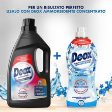 Carica l'immagine nel visualizzatore di Gallery, Deox Detersivo Lavatrice Liquido Colorati e Scuri, 144 Lavaggi, 1200 ml x 6