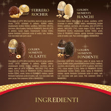 Carica l&#39;immagine nel visualizzatore di Gallery, Ferrero Rocher - Calendario Avvento 2025, 24 Specialità Assortite, Ferrero Rocher e Tre Ricette Golden Moments al Cioccolato al Latte, Bianco e Fondente, Idea Regalo, Confezione da 258 gr