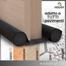 Carica l'immagine nel visualizzatore di Gallery, HOUSY Paraspifferi Sottoporta, per Porte Interne ed Esterne. 2.5 cm di Spessore e Lunghezza di 30cm per singola unità (6