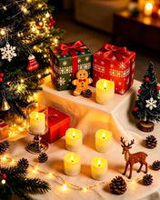 Carica l'immagine nel visualizzatore di Gallery, PChero Lumini ricaricabili con telecomando, confezione da 6 mini luci a LED