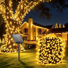 Carica l'immagine nel visualizzatore di Gallery, Catena Luminosa Solare per Esterni e Interni 22M 200LED