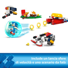 Carica l'immagine nel visualizzatore di Gallery, LEGO Sonic Duello al Falò di Sonic, Giochi d'Avventura per Bambini e Bambine da 7 Anni in su con Personaggi del Videogioco tra cui 2 Robot Giocattolo, Idea Regalo di Compleanno per Gamer 77001