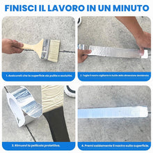 Carica l'immagine nel visualizzatore di Gallery, ADHES nastro butilico sigillante nastro in alluminio argento impermeabile