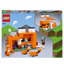 Carica l&#39;immagine nel visualizzatore di Gallery, LEGO Minecraft Il Capanno della Volpe, Mattoncini da Costruzione, Set con Zombie e Animali, Giochi per Bambino e Bambina da 8 Anni, Idee Regalo 21178