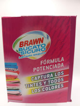Carica l'immagine nel visualizzatore di Gallery, Brawn Bucato Sicuro Foglietti Acchiappacolore, Con Agenti Inibitori Cattura le Tinte e i Colori, Confezione da 80 Foglietti