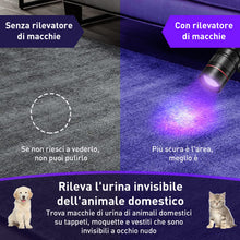 Carica l'immagine nel visualizzatore di Gallery, Eletorot Torcia UV 395 NM Ultravioletti Zoomable Blacklight per Resina Polimerizzante, Rilevatore di Urina di Cane Gatto