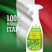 Carica l'immagine nel visualizzatore di Gallery, LERAVA Olio di Neem per Piante (700 ml) - Spray Repellente per Cocciniglia