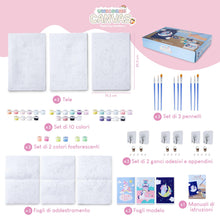 Carica l'immagine nel visualizzatore di Gallery, BONNYCO Dipingere Con I Numeri Bambini Unicorno, 3 Pezzi Tele Unicorno Bambina Regalo, Kit Lavoretti Creativi per Bambini, Paint by Numbers | Idee Regalo Bambina Bambino, Giochi Bambina Unicorno