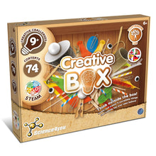 Carica l'immagine nel visualizzatore di Gallery, Science4you Scatola Creativa - Scatola Creativa con 74 Contenuti, 9 Giochi Creativi, Giocattoli Montessoriani per Bambin
