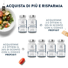 Carica l'immagine nel visualizzatore di Gallery, Fermenti Lattici Probiotici per Intestino 120 Miliardi UFC 30 Ceppi Batterici | Probiotici e Prebiotici con Lactobacillu